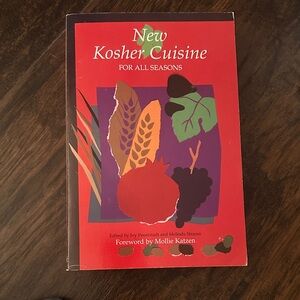 New Kosher Cuisine Cookbook - Red Cover